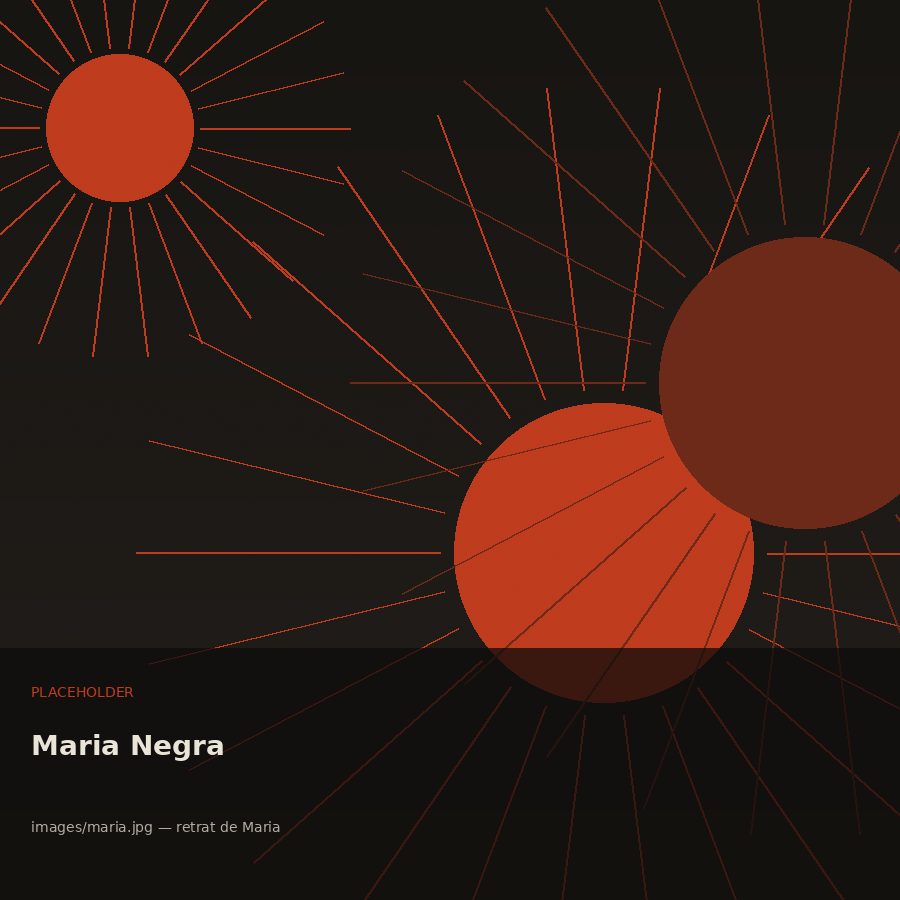 Retrat de Maria Negra